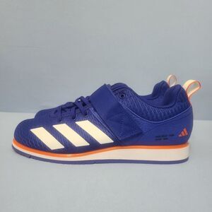 adidas Powerlift 5 Weightlifting Shoes Mens Size 8.5 Lucid Blue Orange IH8237